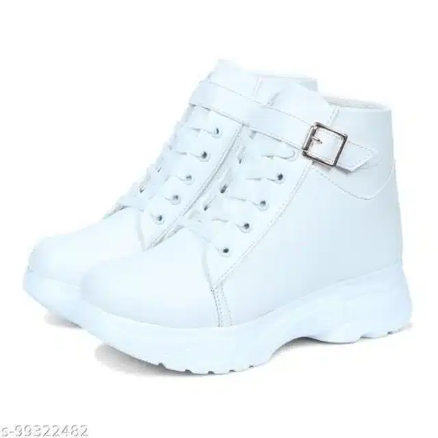 Boots for Women (White, 3)