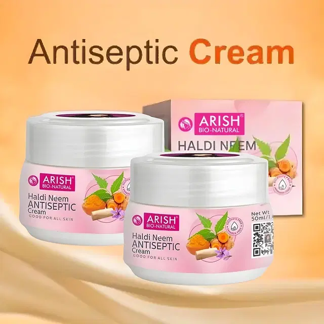 Haldi Neem Antiseptic Cream, 50 ml, Pack of 2