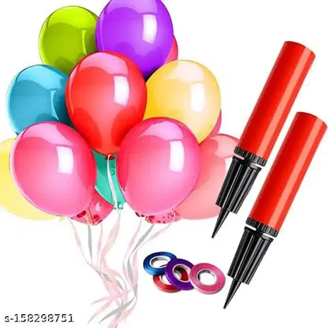 Birthday Party Decoration Kit, Multicolor, Set of 106