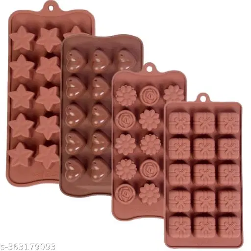 Silicone Baking MoaldS,  (Brown)