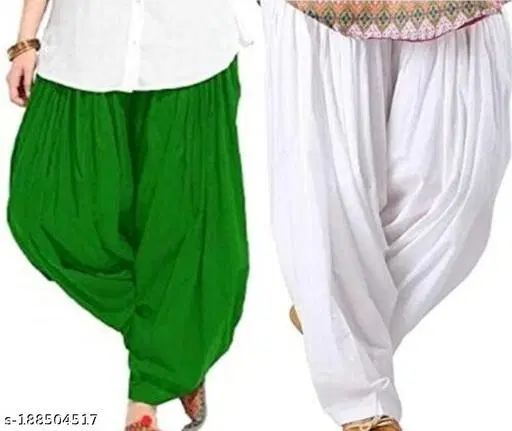 Salwar for Women, Pack of 2 (Green, 24)