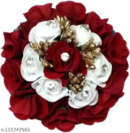 Hair Bun Extension for Women (Red)