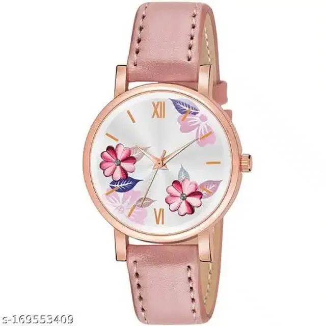 Analog Watch for Women (Pink)