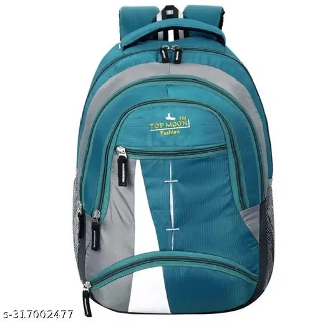 Polyester Backpack for Kids, Teal, 35 L