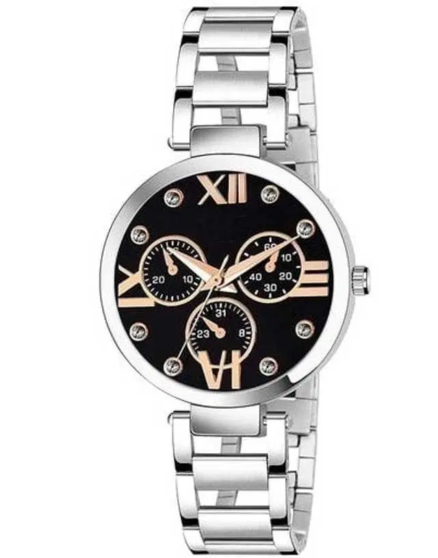 Analog Watch For Womens (Silver) (WS-183)