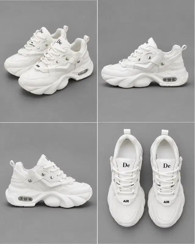 Casual Shoes for Men (White, 7)