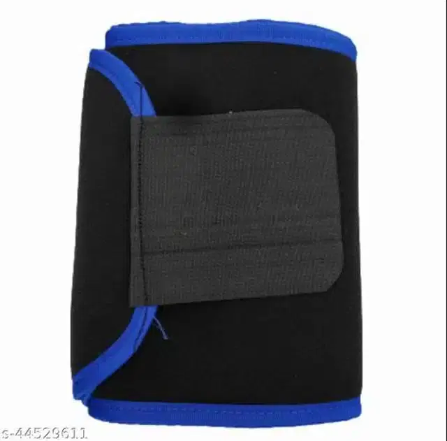 Sweat Belt for Unisex, Black & Blue, Free Size