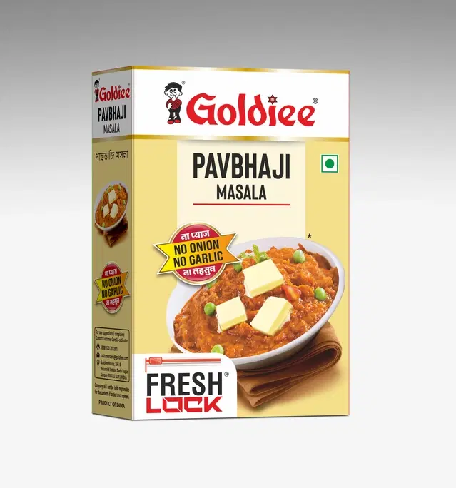 Goldiee Pavbhaji Masala 100 g (No Onion No Garlic)