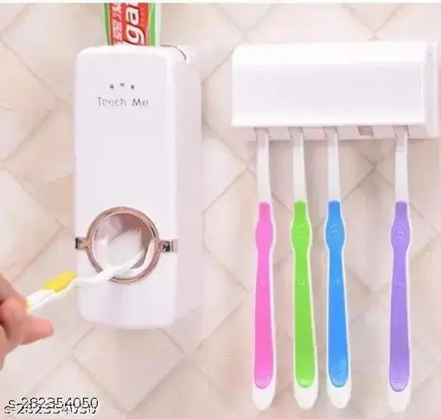 Magic Pluse HANDS FREE WALL TOOTHPASTE DISPENSER, Pack of 1