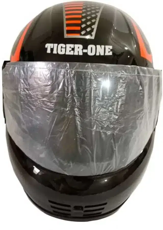 Full Face Bike Helmet for Men & Women, Black, M