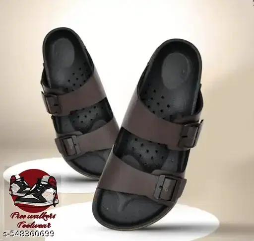 Sliders for Men (Brown, 6)