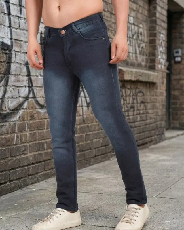 Denim Jeans for Men, Black (26)