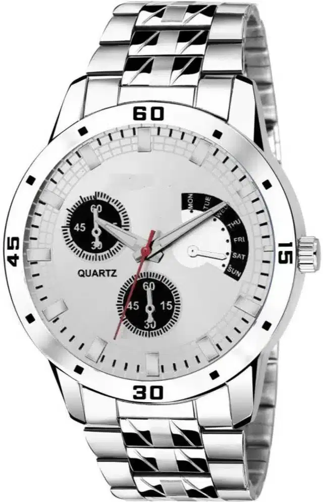 Analog Watches for Men (White)