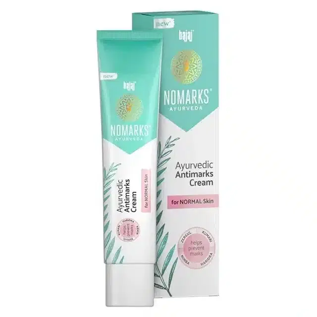 Bajaj Nomarks Antimarks Ayurvedic Cream For Normal Skin 25 g