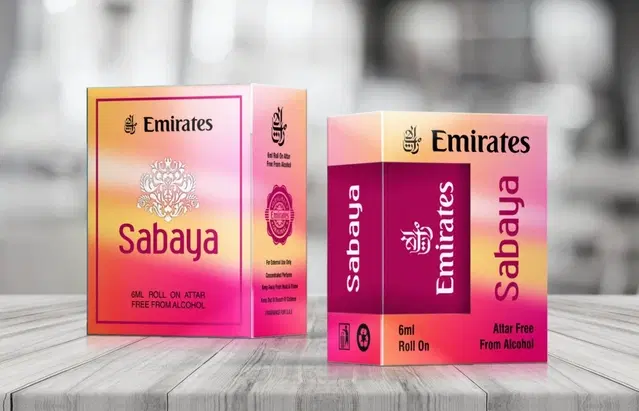 Emirates Sabaya  Alcohol Free Roll On Ittar for Men & Women, 6 ml