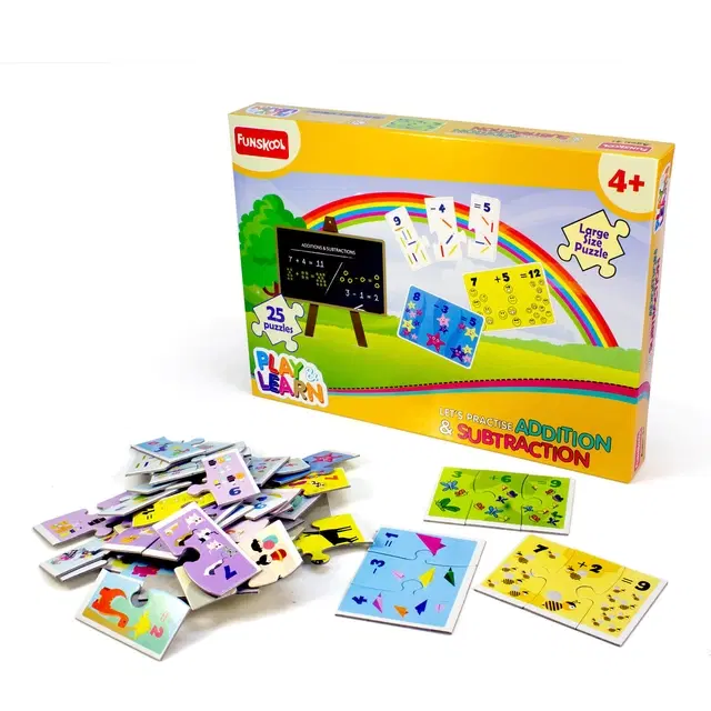 Funskool P&l Additions & Subtraction Puzzle