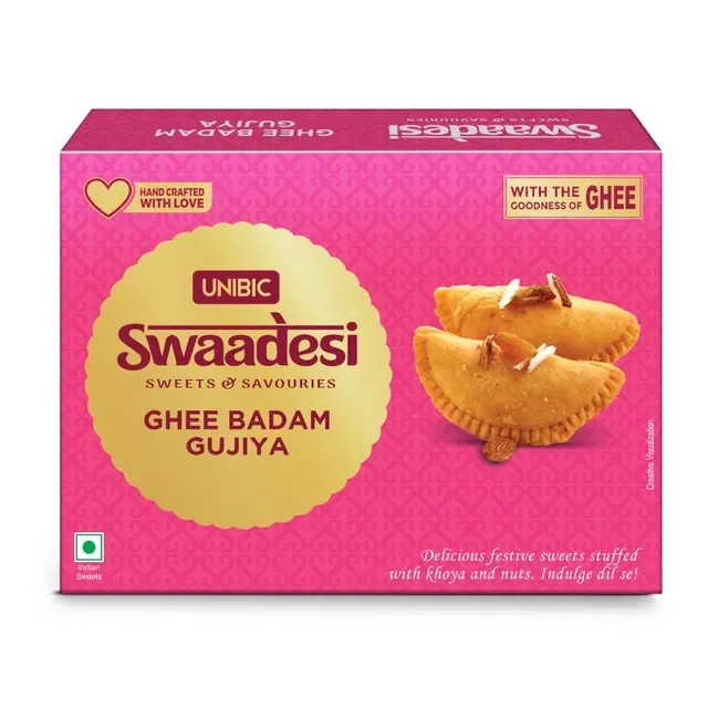 Unibic Swaadesi Ghee Badam Gujiya 240 g