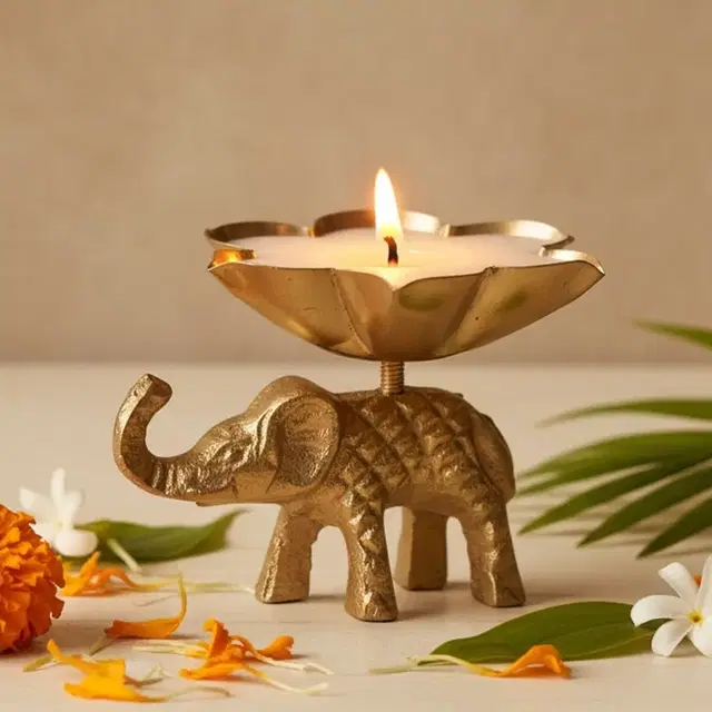 Elephant Urli Scented Candle