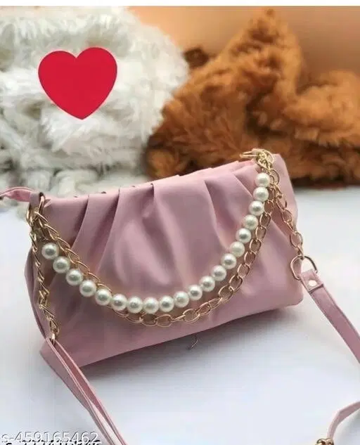 Crossbody Bags & Sling Bags for Women (Peach)