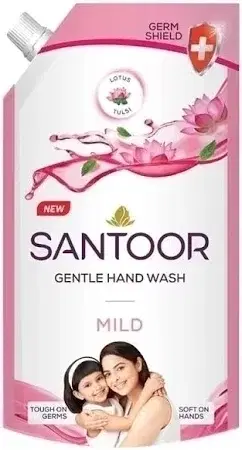 Santoor Mild Handwash 600 ml