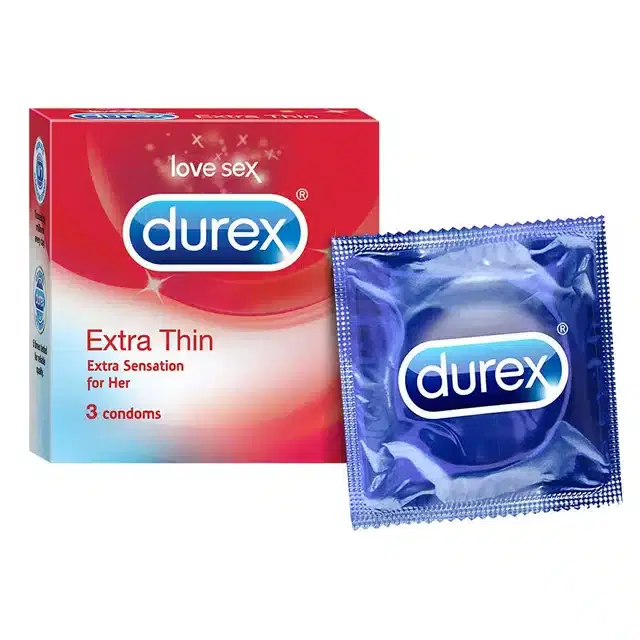 Durex Extra Thin Condom - 3s