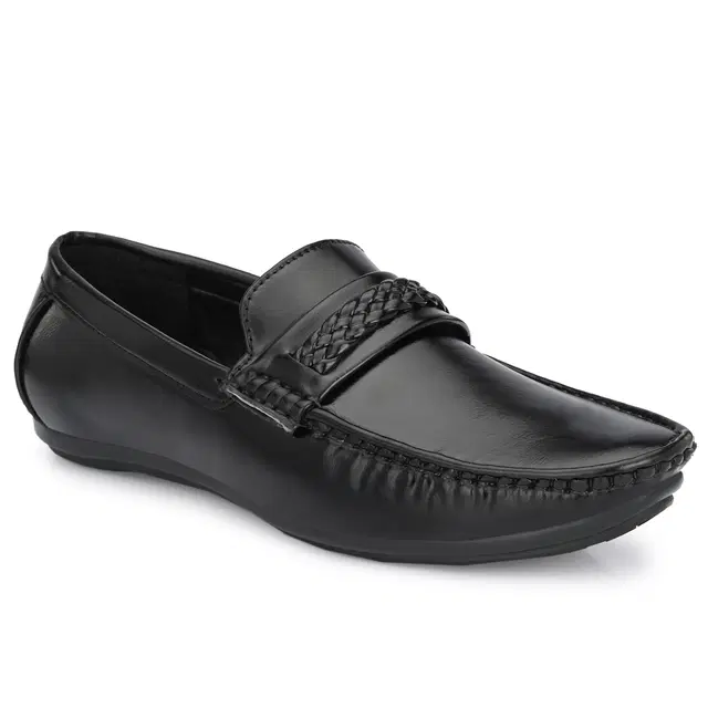 Loafers for Men (Black, 11)
