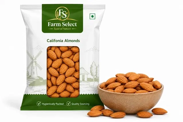 Farm Select Almonds/Badam 500 g