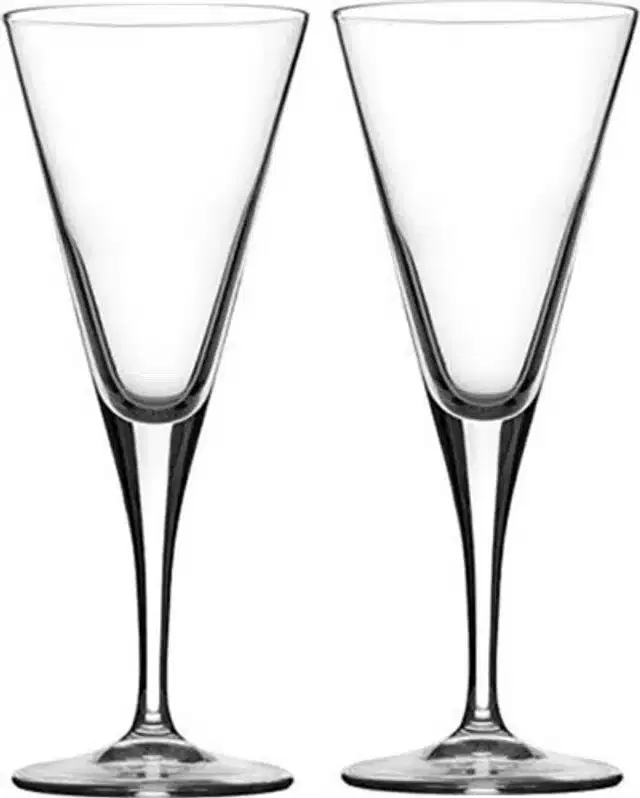 Liquor cum Cocktail Glasses, Transparent, 150 ml, Pack of 2