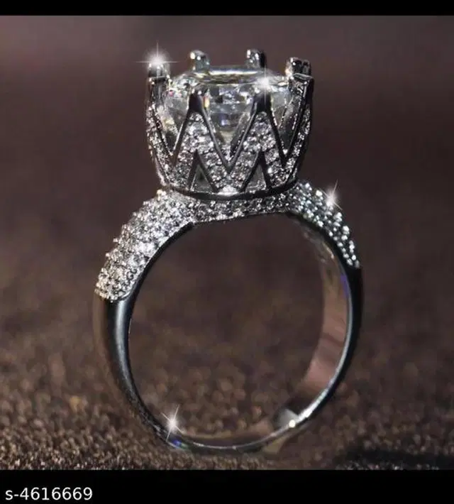 Alloy Ring for Women (Multicolor)