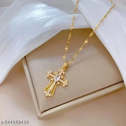 Christian Jesus Copper Alloy Cross