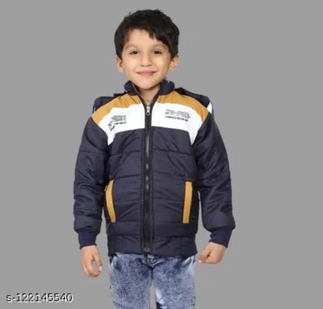 Polyester Jacket for Boys (Multicolor, 0-3 Months)
