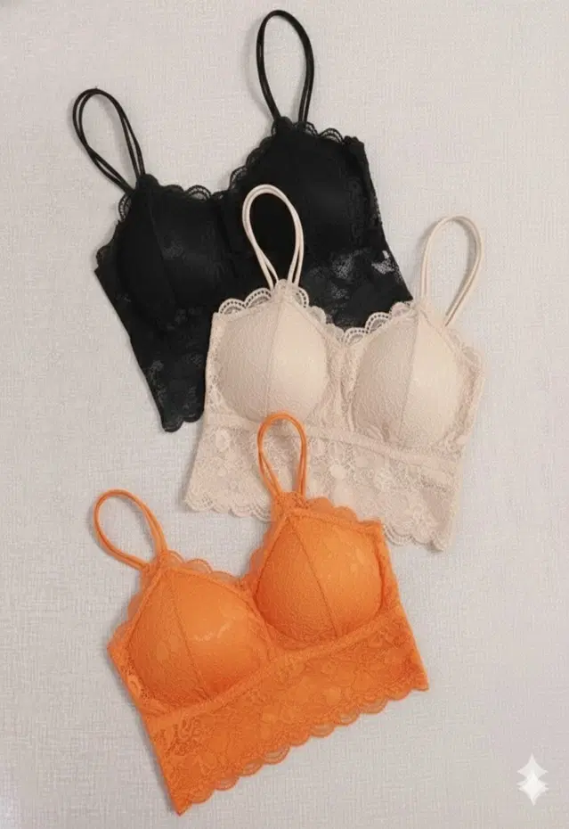 Cotton Solid Padded Bras for Women, Multicolour, Pack of 3 (28)