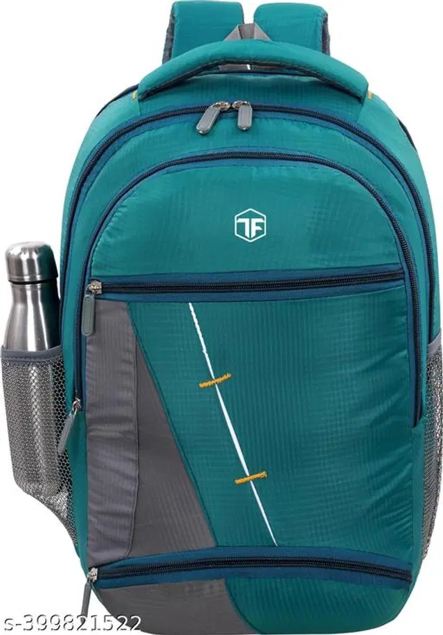 Taha Polyester Backpack for Kids, Turquoise, 30 L