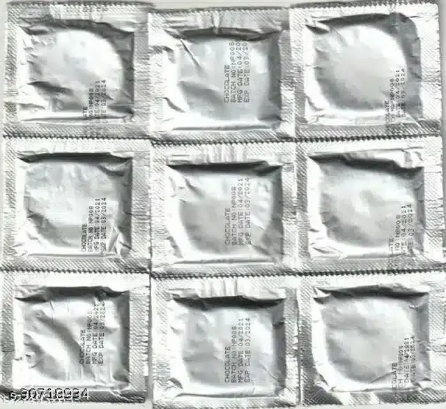 Xebok Chocolate Flavoured Condoms, Pack of 9