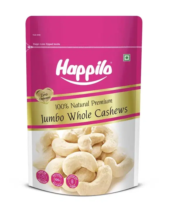 Happilo King Size Whole Cashew 200g