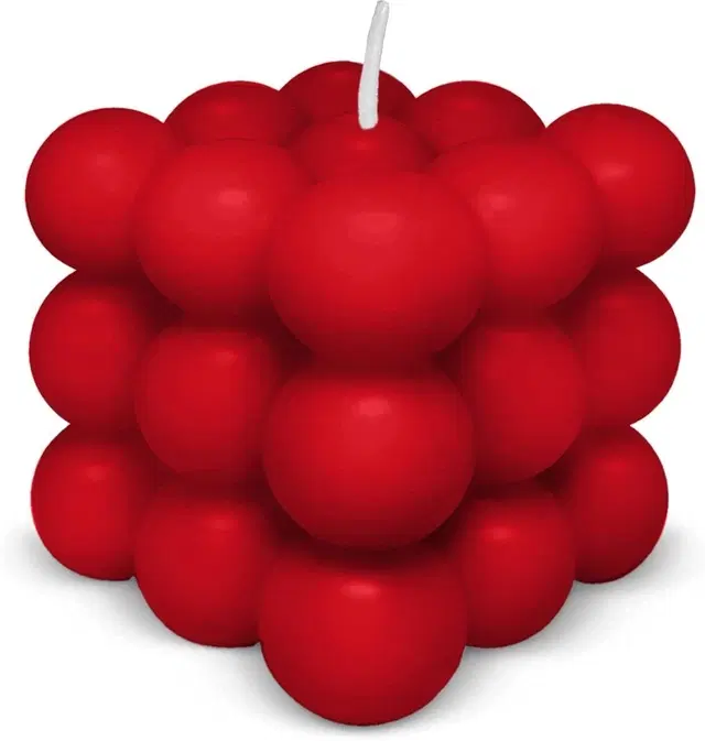 Handmade Bubble Candle, Multicolor, Pack of 1