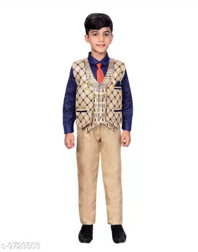 Ethnic Clothing Set for Boys (Multicolor, 18-24 Months)
