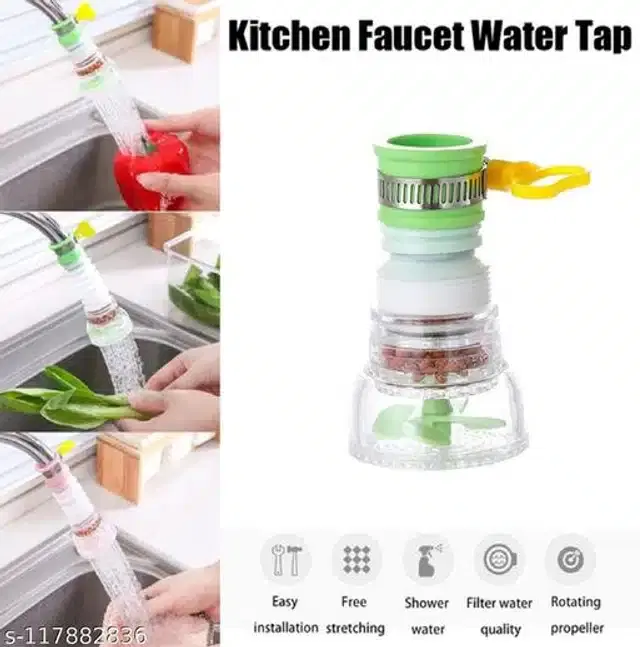 Expandable Head Nozzle Faucet, Multicolor