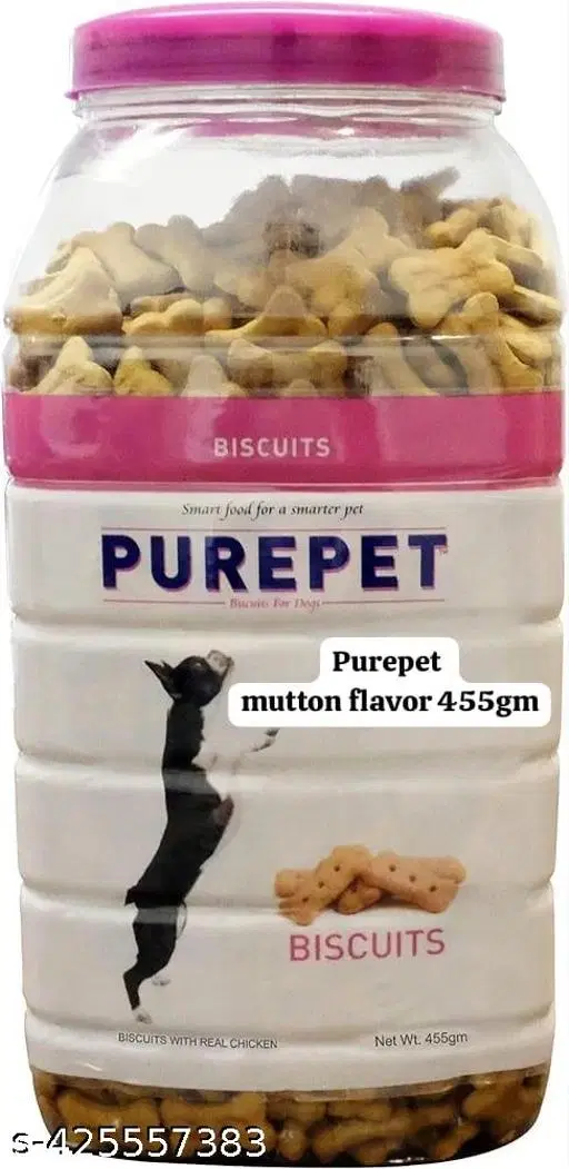 Purepet Mutton Flavour Treats for Dog, 455 g