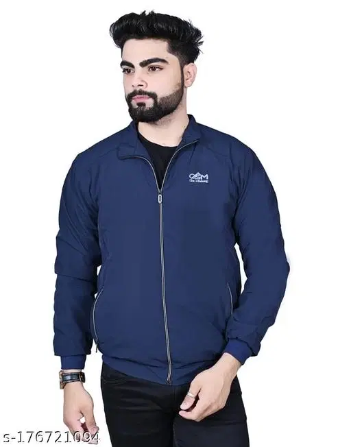 Jacket for Men (Blue, M)