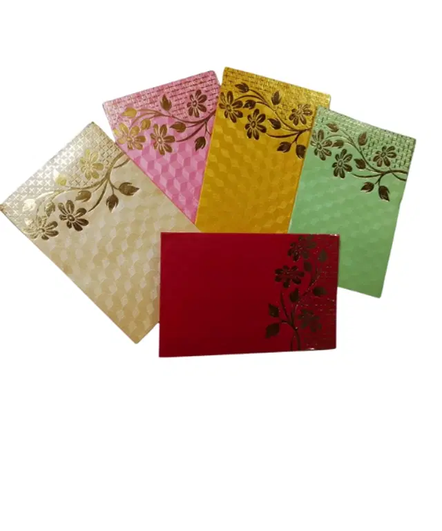 Posshe Traditional Envelopes, Multicolor, Pack of 25