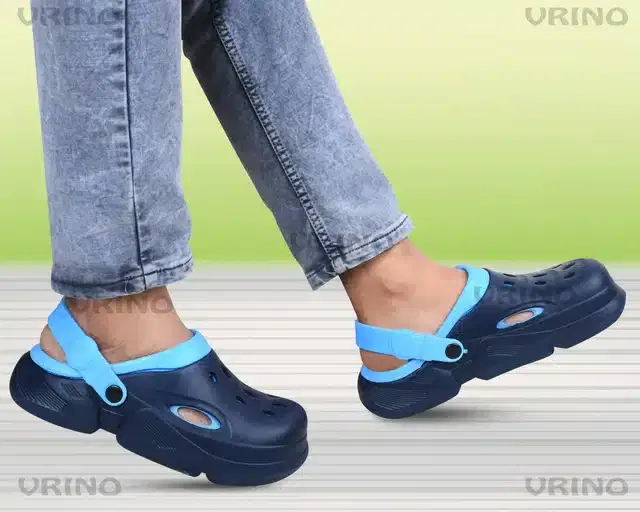 Clogs for Men (Navy Blue, 7)