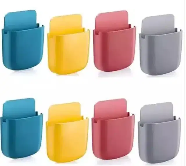 Plastic Mobile Holder, Pack of 8, Multicolor