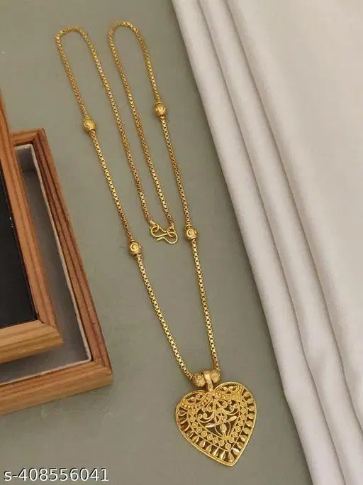 Alloy Chain with Pendant for Women (Multicolor)