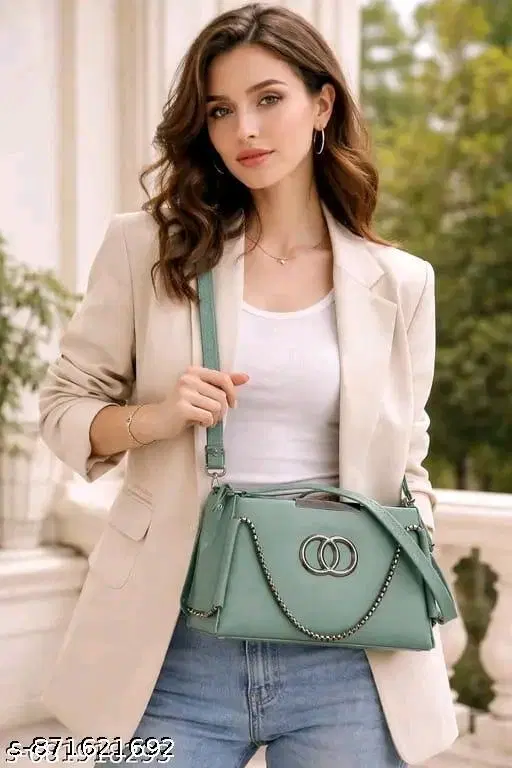 Green Crossbody Bags & Sling Bags for Women (Green, 1 Pc)