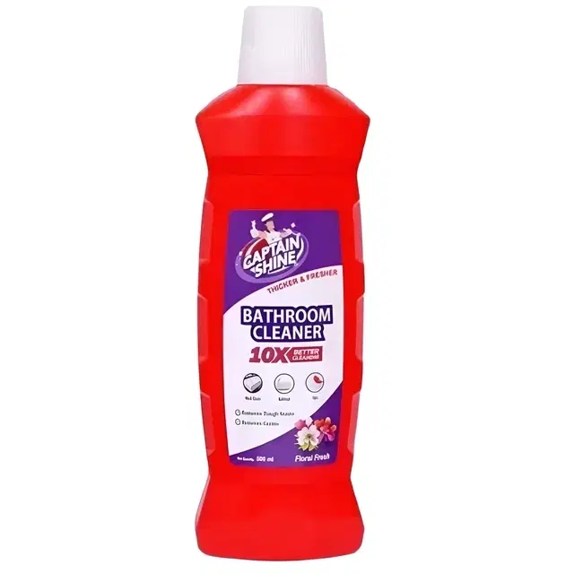 Captain Shine Floral Bathroom Cleaner 500ml