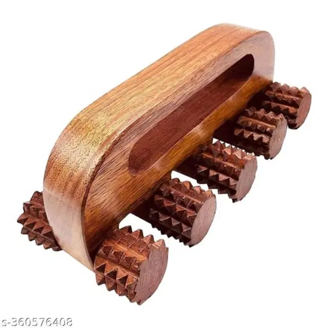 Wooden Acupressure Back Massager, Brown