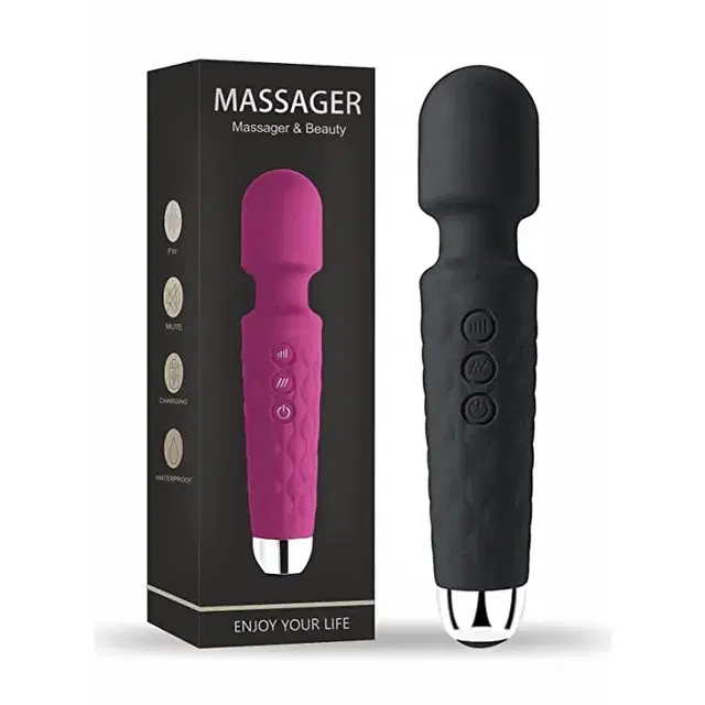 Personal Electric Body Massager 20+ Vibration Modes [Multicolor]