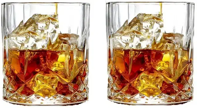 Liquor cum Cocktail Glasses, Transparent, 200 ml, Pack of 2