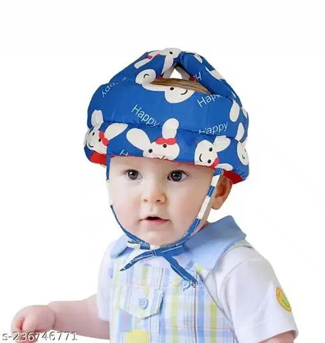 Baby Safety Helmet (Blue, 0- 1 Years)